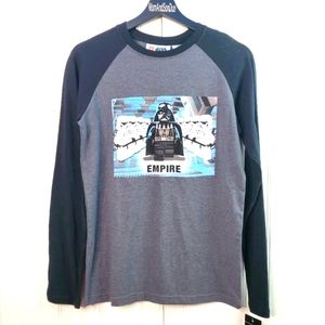 Lego Star Wars Darth Vader Graphic Long Sleeve Tee